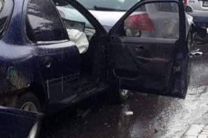 Accident cu 3  masini, in Campina