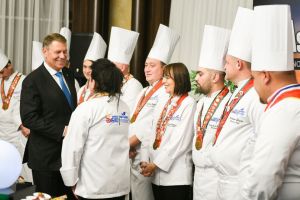 FOTO VIDEO Klaus Iohannis – Sibiu, Regiune Gastronomică  e un program pe gustul meu