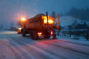 Deszăpezire în Harghita (VIDEO)