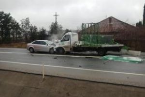 Accident grav pe centura Apahida! S-au lovit frontal. Unii nu ar trebui să aibă permis - FOTO