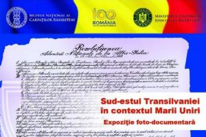 Expoziţie foto-documentară „Sud-estul Transilvaniei în contextul Marii Uniri” – la Topliţa