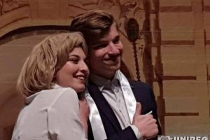 FOTO, VIDEO: Balul bobocilor 2018, la Universitatea ”1 Decembrie 1918” Alba Iulia. Beteag Antonia şi Szocs Paul, Miss şi Mister Boboc 2018