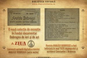 #citesteDobrogea: Vulturul-Tataresc“. Lucrari din Biblioteca Virtuala ZIUA de Constanta