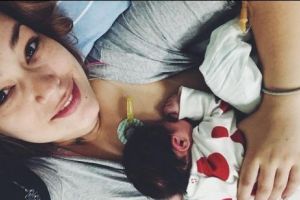 Feli a născut! Fiica ei poartă un nume special