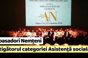 Ambasadori Nemţeni: Câştigătorul categoriei Asistenţă socială
