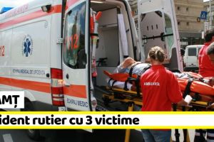 Neamţ: Accident cu 3 victime. Şoferul-victimă era beat