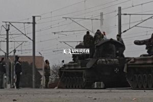 FOTO/ VIDEO ȘOCANTE: Accident MORTAL în Gara din Alba Iulia: Un militar a murit ELECTROCUTAT, în timpul descărcării unor tancuri aduse pentru parada de 1 Decembrie