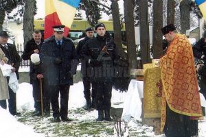 Placă comemorativă pentru eroii din Primul Război Mondial din zona Vadu Moldovei