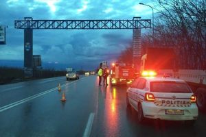 Alba-neagra cu autorizatia pentru demolarea portii de intrare in oras de pe Calea Aradului