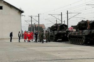 VIDEO FOTO Militar mort electrocutat în timp ce se afla pe un tanc