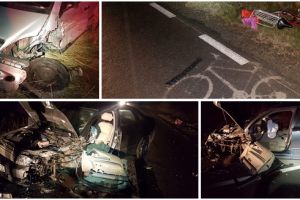 Biciclist decedat dupa ce a provocat un accident de circulatie, langa Mosnita Noua
