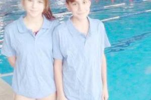 FOTO: înotătorii albaiulieni Daria Remete şi Armand Enescu – locul şase la naţionalele de poliatlon