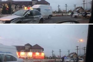 Accident pe ocolitoarea municipiului Săcele