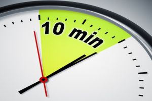Cum să profiţi de un moment de 10 minute