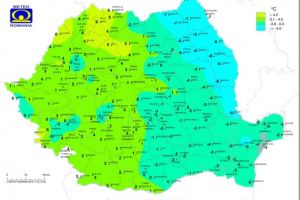 Temperaturi sub 0 grade Celsius in toata Dobrogea. Unde a fost cel mai frig