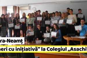 Piatra-Neamţ: Proiecte dedicate celebrării Centenarului la Colegiul Naţional „Gheorghe Asachi”