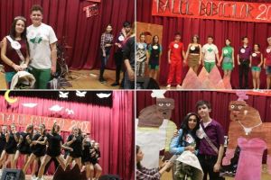 Foto/ Andreea Badiu şi Matteo Borza, Miss şi Mister Boboc 2018, la balul organizat de Colegiul Tehnic ,,Ion D. Lăzărescu” Cugir