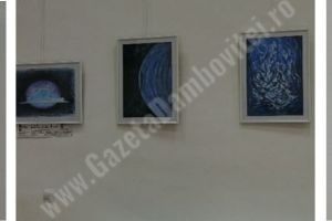 Gura Ocniţei: Vernisaj la singura galerie de artă din mediul rural dâmboviţean
