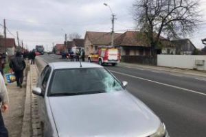 Ziua şi accidentul mortal la Cluj! Un pieton a fost lovit în plin de maşină la Cuzdrioara FOTO