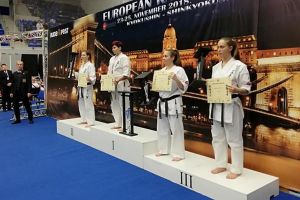 Orădeanca Patricia Farcaş a devenit campioană europeană, la întrecerile de karate kyokusin de la Budapesta