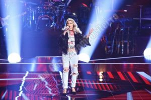 Deşi a avut un moment superb, târgovişteana Dana Olteanu a părăsit Vocea României – VIDEO