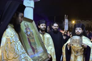 Cinstirea Sfântului Mucenic Mercurie la Catedrala Arhiepiscopală din Râmnicu-Vâlcea