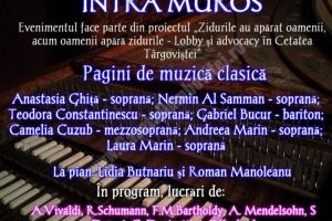 INTRA MUROS, concert de muzică clasică pentru salvarea zidurilor cetăţii Târgovişte