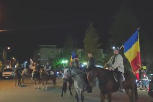 VIDEO. Călătorie dificilă pentru călăreţi, după o primire spectaculoasă la Cehu Silvaniei