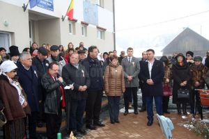 Bustul lui George Tofan, dezvelit la şcoala din Bilca