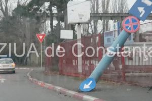 Traficul rutier, ingreunat astazi pe bulevardul IC Bratianu din Constanta. Ce s-a intamplat 