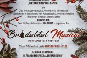Concerte educative în scop caritabil pentru Institutul Oncologic Cluj-Napoca, Secţia Pediatrie