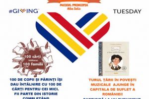 Eveniment dedicat iubitorilor de cărţi pentru copii: iniţiativă „Giving Tuesday” la Muzeul Principia