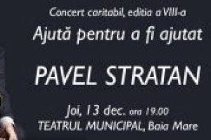 Evenimentul caritabil ”Ajuta pentru a fi ajutat”, la o noua editie. Vine Pavel Stratan