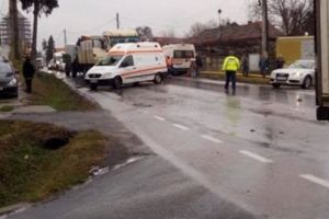 Accident rutier la Simeria. Un tânăr de 27 de ani a fost rănit grav