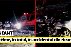 IPJ Neamţ: 5 victime, în total, în accidentul din această seară (FOTO)
