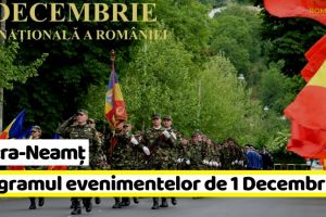 Piatra-Neamţ: Programul ceremoniei militare cu ocazia Zilei Naţionale a României