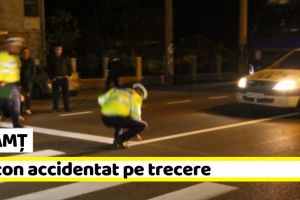 Neamţ: Pieton accidentat pe trecere. Șoferul era băut dar nu va fi cercetat pentru asta