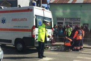 Accident grav în municipiul Satu Mare. Un bărbat a fost lovit pe trecerea de pietoni
