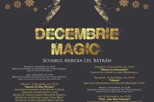 Mircia Gutau: Spectacolele derulate sub genericul ”Decembrie Magic” vor aduce magia sărbătorilor de iarnă în centrul Râmnicului