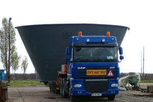 Atenţie, şoferi! Un transport agabaritic tranzitează Sibiul