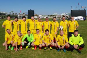 Cătălin Cristache, campion cu echipa României la Campionatul Interparlamentar de Fotbal