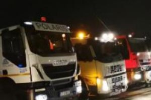 Primaria Constanta: Mai multe sararite sunt pregatite sa imprastie material antiderapant in Constanta