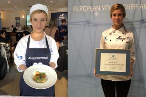 Medalie de argint pentru Andra Adriciuc din Sibiu în finala European Young Chef Award