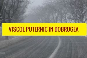  Cod Galben. Vant puternic in judetele Constanta. Ninsori puternice si viscolite, strat de zapada, depunere de gheata. Va fi foarte frig