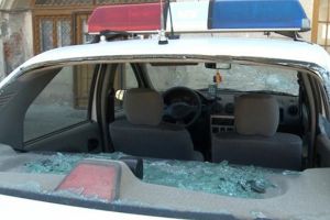 A identificată persoana care a avariat patru autospeciale ale Poliţiei Făgăraş