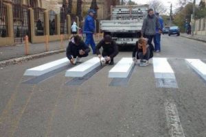 Trecerile de pietoni 3D, o posibilă soluţie şi la Piteşti