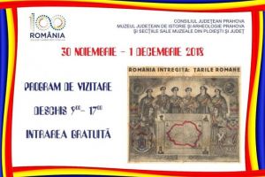 Muzeul Judeţean de Istorie şi Arheologie Prahova poate fi vizitat GRATUIT pe 30 noiembrie si 1 decembrie