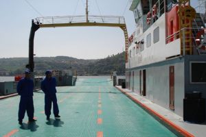 Punctul de trecere a Frontierei Turnu Măgurele a fost închis din cauza vremii