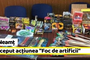 IPJ Neamţ: Acţiunea „Foc de artificii”. Precizări de la poliţişti