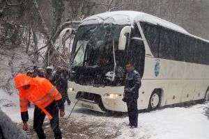 PELERINI blocaţi în VISCOL spre Peştera SF ANDREI